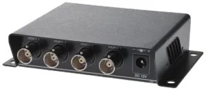 Émetteur-récepteur passif vidéo 4 canaux via paire torsadée