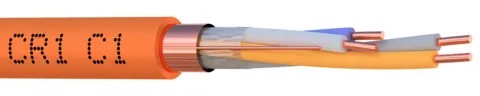 CABLE CR1C1 2 Paires 9/10° en bobine carton de 100m