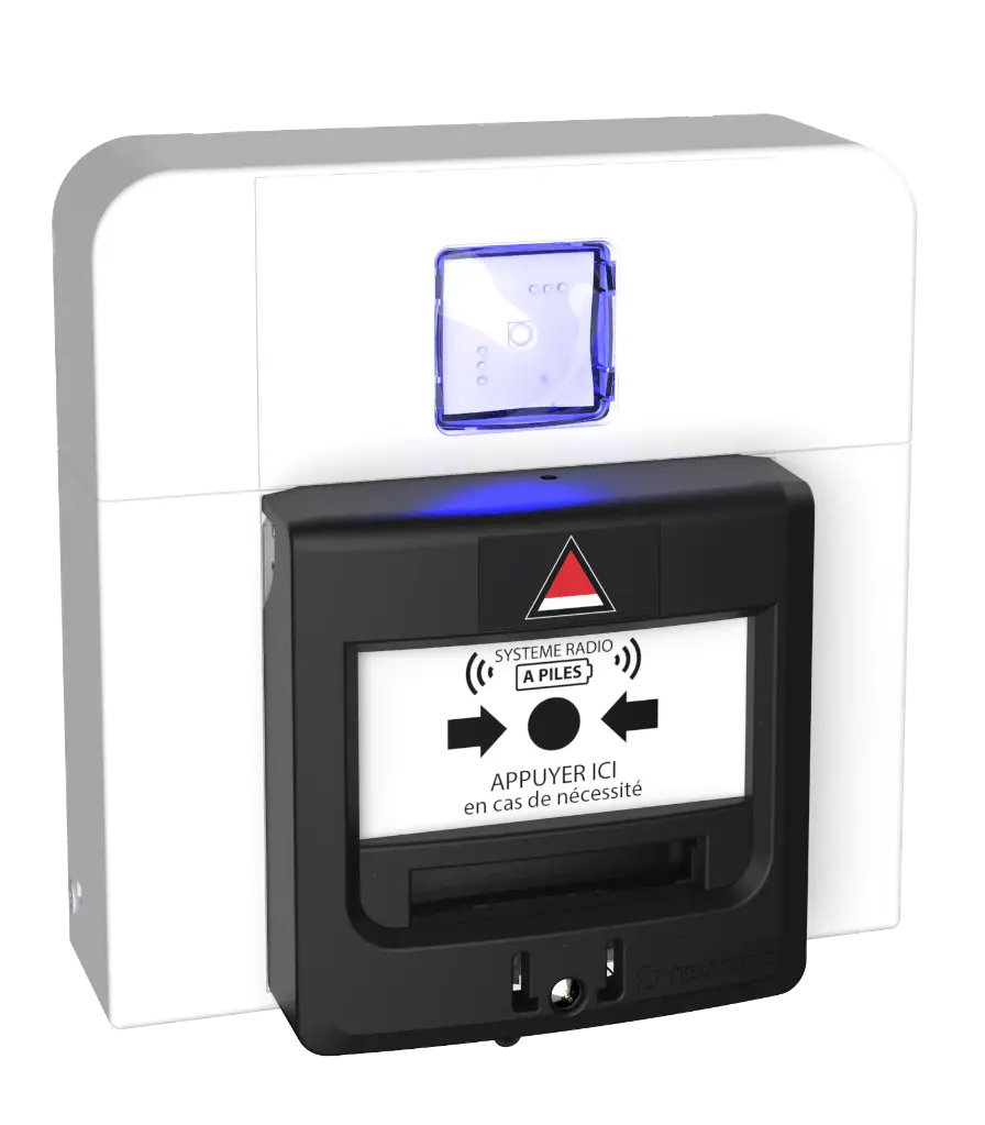 Boîtier Alarme Menace pour gestion de priorité des SSI