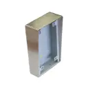 Boitier pour clavier codé Haussmann Compact - Pose en saillie - Finition argent