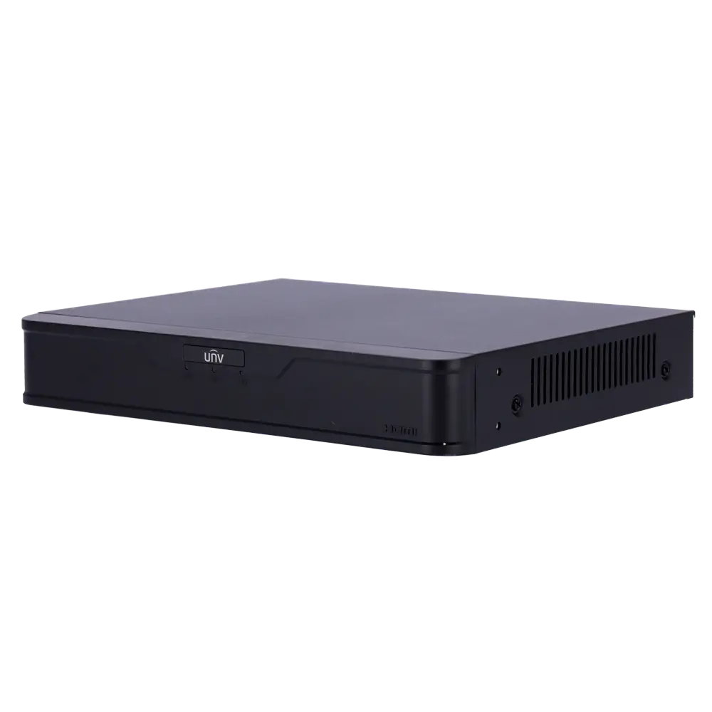 Enregistreur NVR pour caméra IP - Gamme Easy - 4 CH vidéo  / Compression Ultra 265 - Résolution maximale 12 Mpx - Support 1 disque dur - SIP jusqu'à 2CH | AcuSearch
