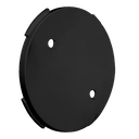 Support pour détecteur de fumée - AJ-FIREPROTECT-B et AJ-FIREPROTECTPLUS-B - Installation facile - Plastique ABS - Couleur noir