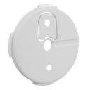 Support pour sirène d'intérieur - AJ-HOMESIREN-W - Installation facile - Plastique ABS - Couleur blanche