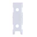 Support pour aimant - AJ-DOORPROTECT-W, AJ-DOORPROTECTPLUSPLUS-W - Plastique ABS - Couleur blanche
