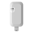 Support de détecteur de mouvement extérieur - AJ-OUTDOORPROTECT-W - Plastique ABS - Couleur blanche