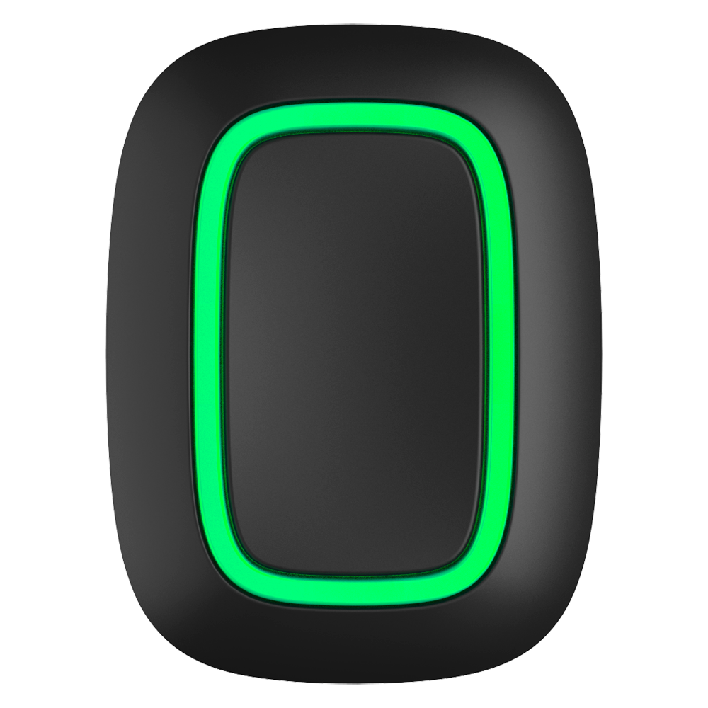 Bouton de panique - Ajax Superior - Mise à jour quotidienne de l'état de la batterie - Sans fil 868 MHz Jeweller - Portée espace ouvert 1300 m - Pression sûre: double ou longue - Alimentation 1 pile CR2032 3.0 V