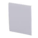 Panneau tactile pour interrupteur d'éclairage simple  - Compatible avec AJ-LIGHTCORE-1G / -2W - Rétro-éclairage LED - Panneau tactile central sans contact - Couleur brouillard - Ajax - LightSwitch CenterButton