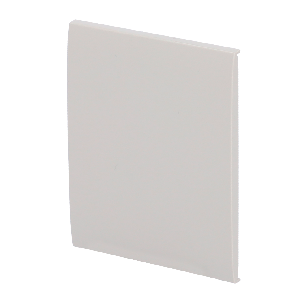 Panneau tactile pour interrupteur d'éclairage simple  - Compatible avec AJ-LIGHTCORE-1G / -2W - Rétro-éclairage LED - Panneau tactile central sans contact - Couleur huître - Ajax - LightSwitch CenterButton