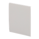 Panneau tactile pour interrupteur d'éclairage simple  - Compatible avec AJ-LIGHTCORE-1G / -2W - Rétro-éclairage LED - Panneau tactile central sans contact - Couleur huître - Ajax - LightSwitch CenterButton