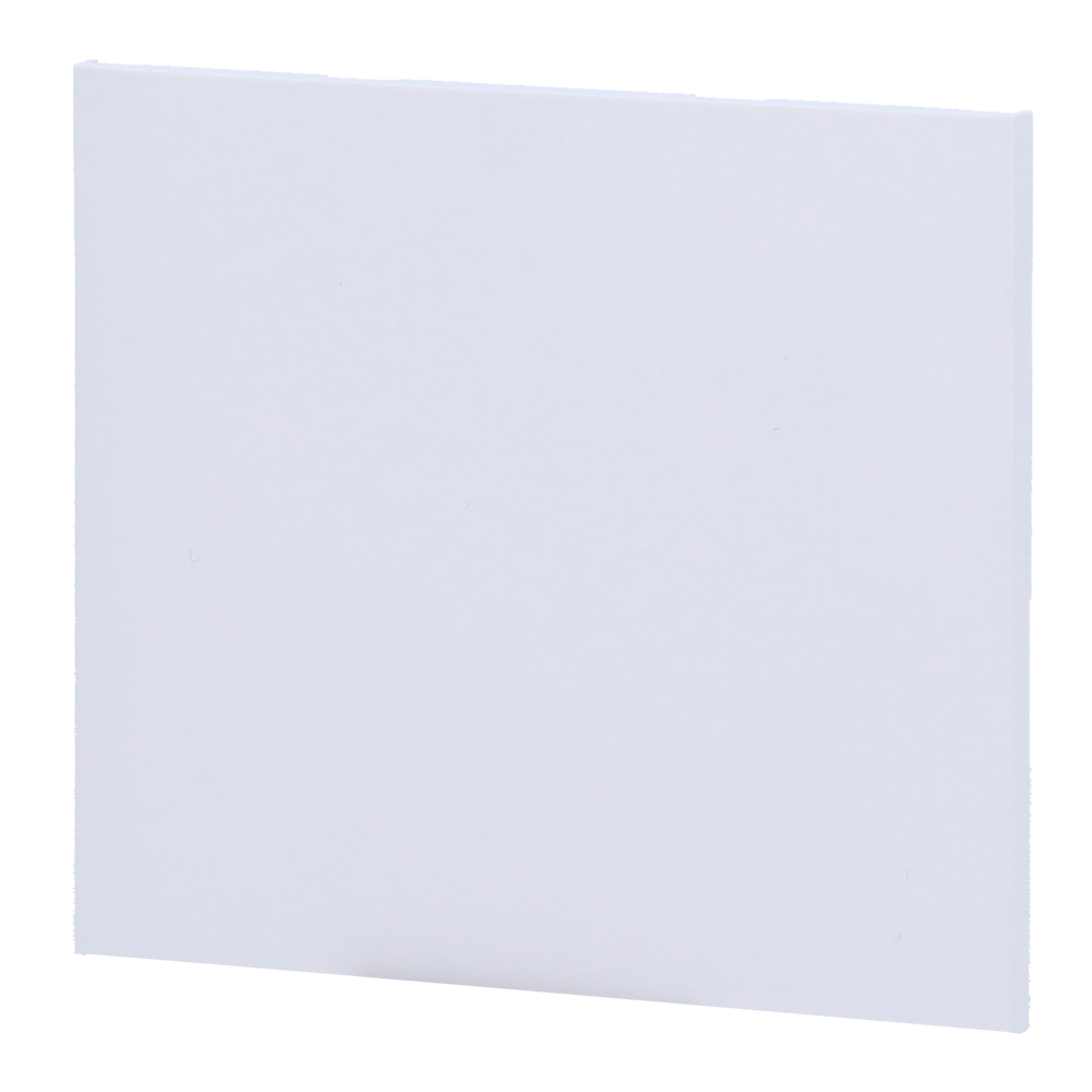 Panneau tactile pour interrupteur vertical - Compatible avec AJ-LIGHTCORE-1G-VERT / -2W-VERT - Rétro-éclairage LED - Panneau tactile central sans contact - Couleur blanche - Ajax - LightSwitch Bouton central Vertical