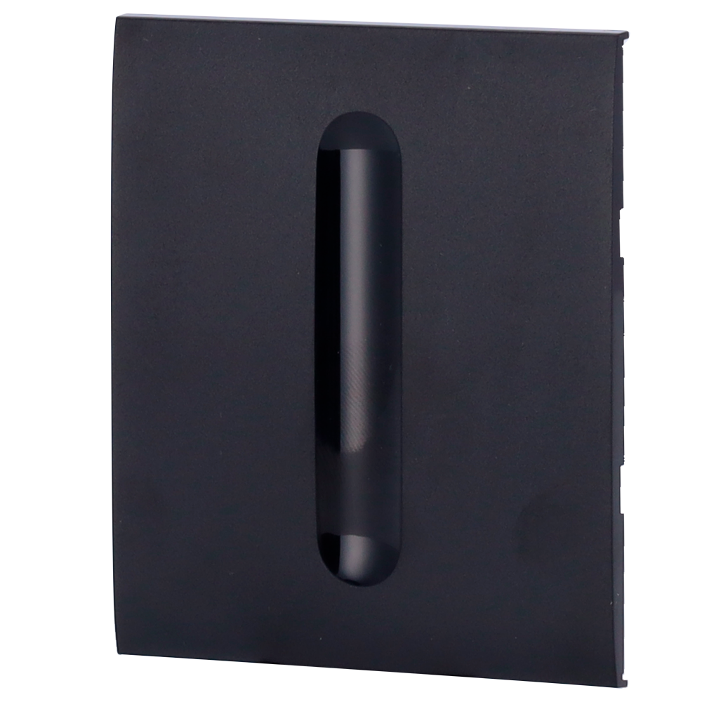 Panel táctil para interruptor de luz regulable - Compatible con AJ-LIGHTCORE-DIMMER - Retroiluminación LED - Panel táctil central sin contacto - Color negro - Ajax - LightSwitch CenterButton (Dimmer)