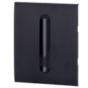 Panel táctil para interruptor de luz regulable - Compatible con AJ-LIGHTCORE-DIMMER - Retroiluminación LED - Panel táctil central sin contacto - Color negro - Ajax - LightSwitch CenterButton (Dimmer)