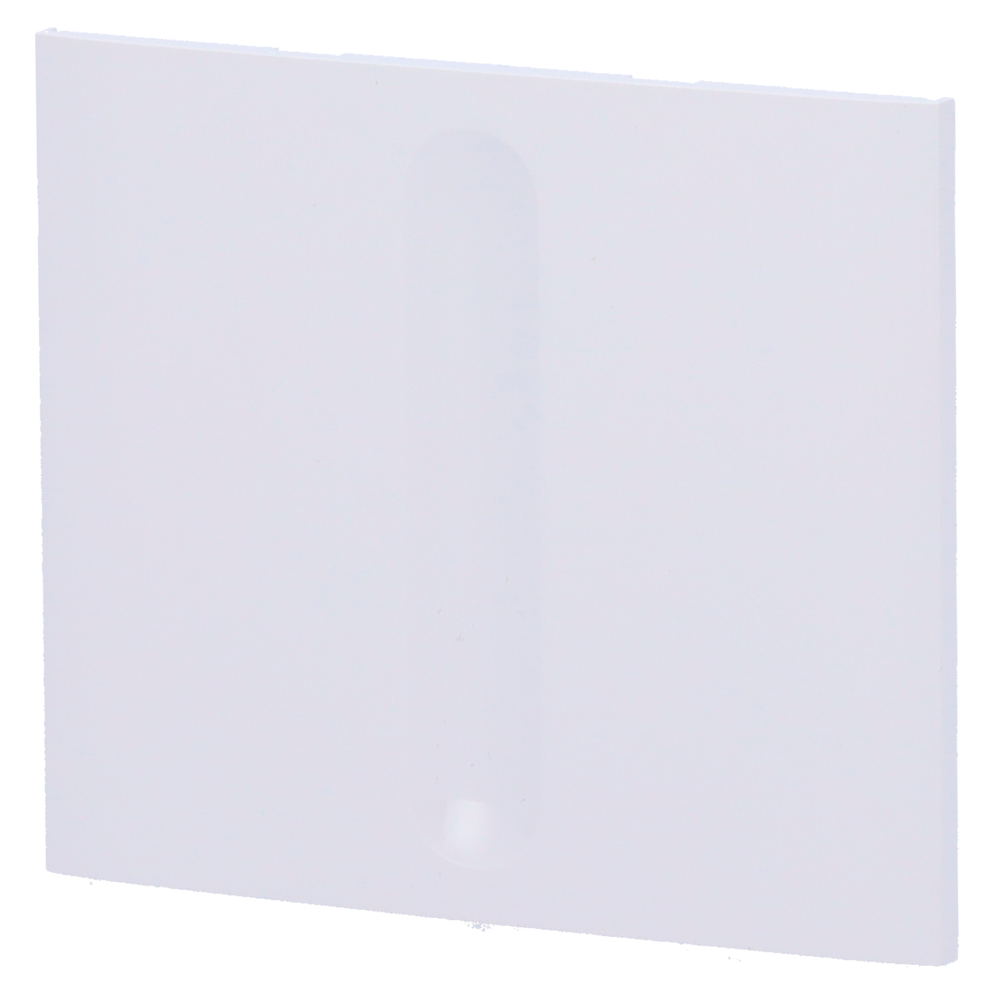 Panel táctil para interruptor de luz regulable - Compatible con AJ-LIGHTCORE-DIMMER-VERT - Retroiluminación LED - Panel táctil central sin contacto - Color blanco - Ajax - CenterButton (Dimmer) Vertical