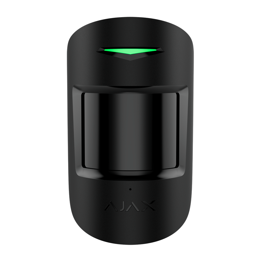 Détecteur PIR et bris de vitre - Ajax Superior - Support avec vis de fixation/ Pile Panasonic - Certifié Grade 2 - Sans fil 868 MHz Jeweller - Zone de détection PIR 12 m - Zone de détection de bris de vitre 9 m