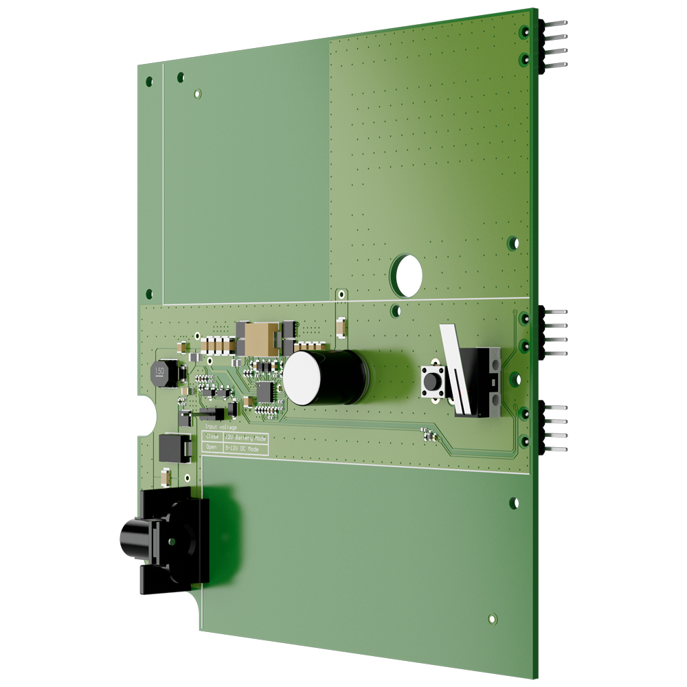 Module d'alimentation 12 VDC - Compatible avec Ajax NVR 8-ch et 16-ch - Tension d'entrée 8~16 VDC - Connecteur CON280 inclus
