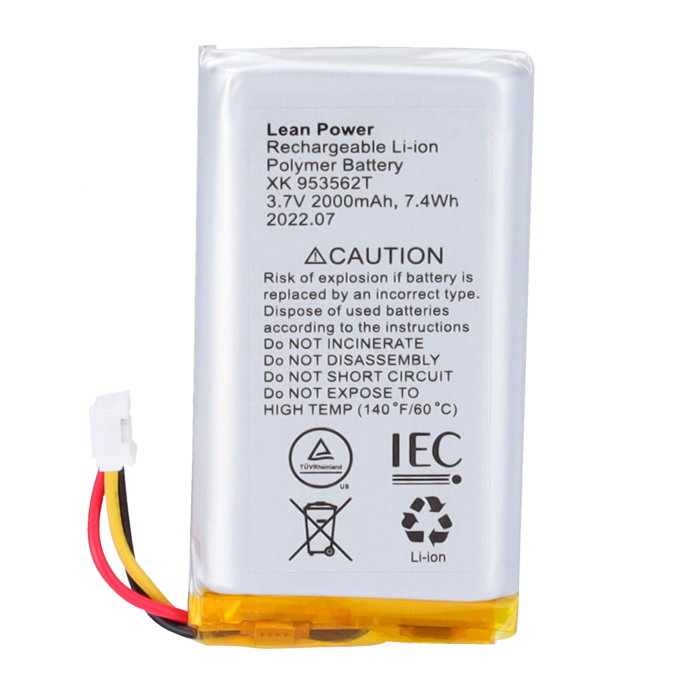 Batterie de secours - Hub, Hub Plus, Hub 2 (2G), ReX et ReX 2 - Connecteur de câble à 3 broches - Installation facile