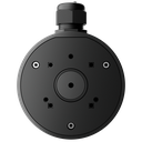 Boite de connexions - Pour les caméras Bullet, Dôme et Turret de Ajax - Convient pour une utilisation en extérieur - Installation dans un plafond ou un mur - Y compris le presse-étoupe - Couleur noir