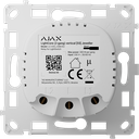 Relais pour double interrupteur intelligent vertical - Sans fil 868 MHz Jeweller - Portée de communication jusqu'à 1100 m - Alimentation électrique 230 V CA 50 Hz - Pas besoin de câble neutre - Ajax - LightSwitch LightCore Vertical (2 Gang)