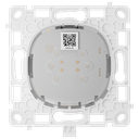 Relais interrupteur intelligent double et commutable - Sans fil 868 MHz Jeweller - Portée de communication jusqu'à 1100 m - Alimentation électrique 230 V CA 50 Hz - Pas besoin de câble neutre - Ajax - LightSwitch LightCore (2 Gang/2 way)