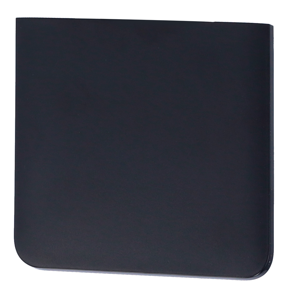 Panneau tactile pour interrupteur vertical - Compatibilité AJ-LIGHTCORE-1G-VERT / -2W-VERT - Rétro-éclairage LED - Panneau tactile latéral sans contact - Couleur noir - Ajax - LightSwitch SideButton Vertical