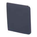 Panneau tactile pour un interrupteur d'éclairage - Compatible avec AJ-LIGHTCORE-1G / -2W - Rétro-éclairage LED - Panneau tactile latéral sans contact - Couleur graphite - Ajax - LightSwitch SideButton
