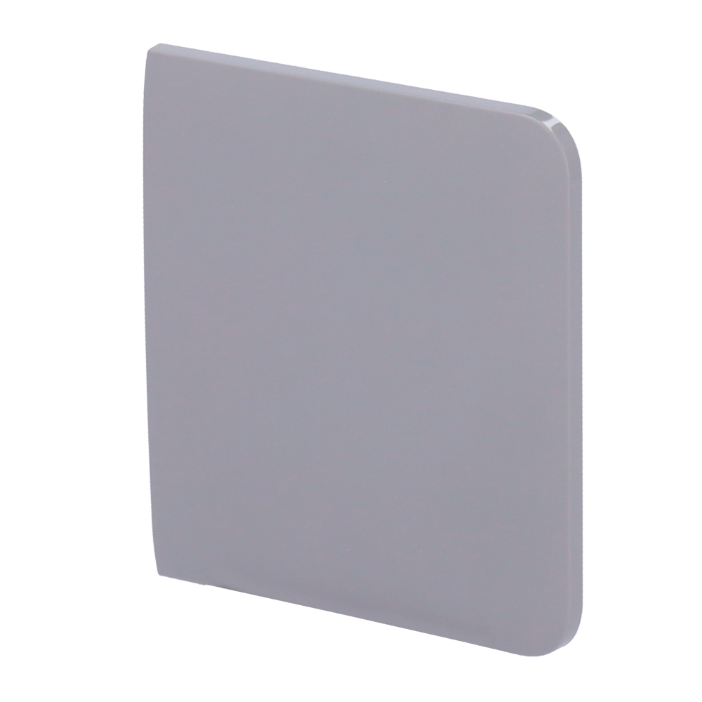 Panneau tactile pour un interrupteur d'éclairage - Compatible avec AJ-LIGHTCORE-1G / -2W - Rétro-éclairage LED - Panneau tactile latéral sans contact - Couleur Gris - Ajax - LightSwitch SideButton