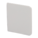 Panneau tactile pour un interrupteur d'éclairage - Compatible avec AJ-LIGHTCORE-1G /-2W - Rétro-éclairage LED - Panneau tactile latéral sans contact - Couleur huître - Ajax - LightSwitch SideButton