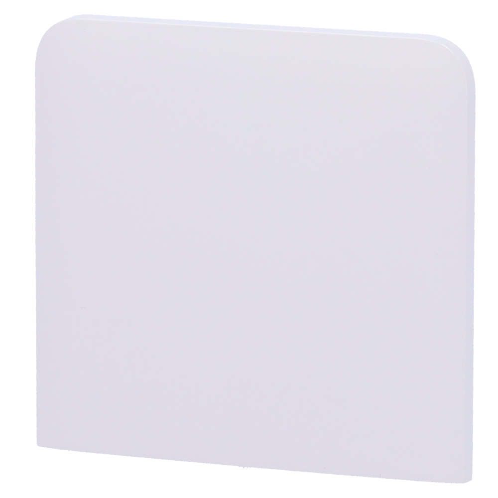 Panneau tactile pour interrupteur vertical - Compatibilité AJ-LIGHTCORE-1G-VERT / -2W-VERT - Rétro-éclairage LED - Panneau tactile latéral sans contact - Couleur blanche - Ajax - LightSwitch SideButton Vertical