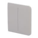 Panneau tactile pour double interrupteur d'éclairage - Compatible avec AJ-LIGHTCORE-2G - Rétro-éclairage LED - Panneau tactile latéral sans contact - Couleur olive - Ajax - LightSwitch SideButton