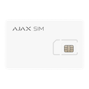 Tarjeta SIM Ajax - GlobalSIM Multioperador - 2G/3G/4G (LTE) - Tarifa plana de datos - Compatible únicamente con paneles Ajax Hub - Selección automática de la red más potente