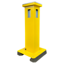 Tour de protection périmétrique 360º - Alimentation en énergie solaire / Vérification des photos -  Panneau solaire et régulateur MPPT inclus - Base avec 2 blocs anti-vibration  - Connexion pour la batterie de secours au plomb 12 V - Compatible avec Ajax