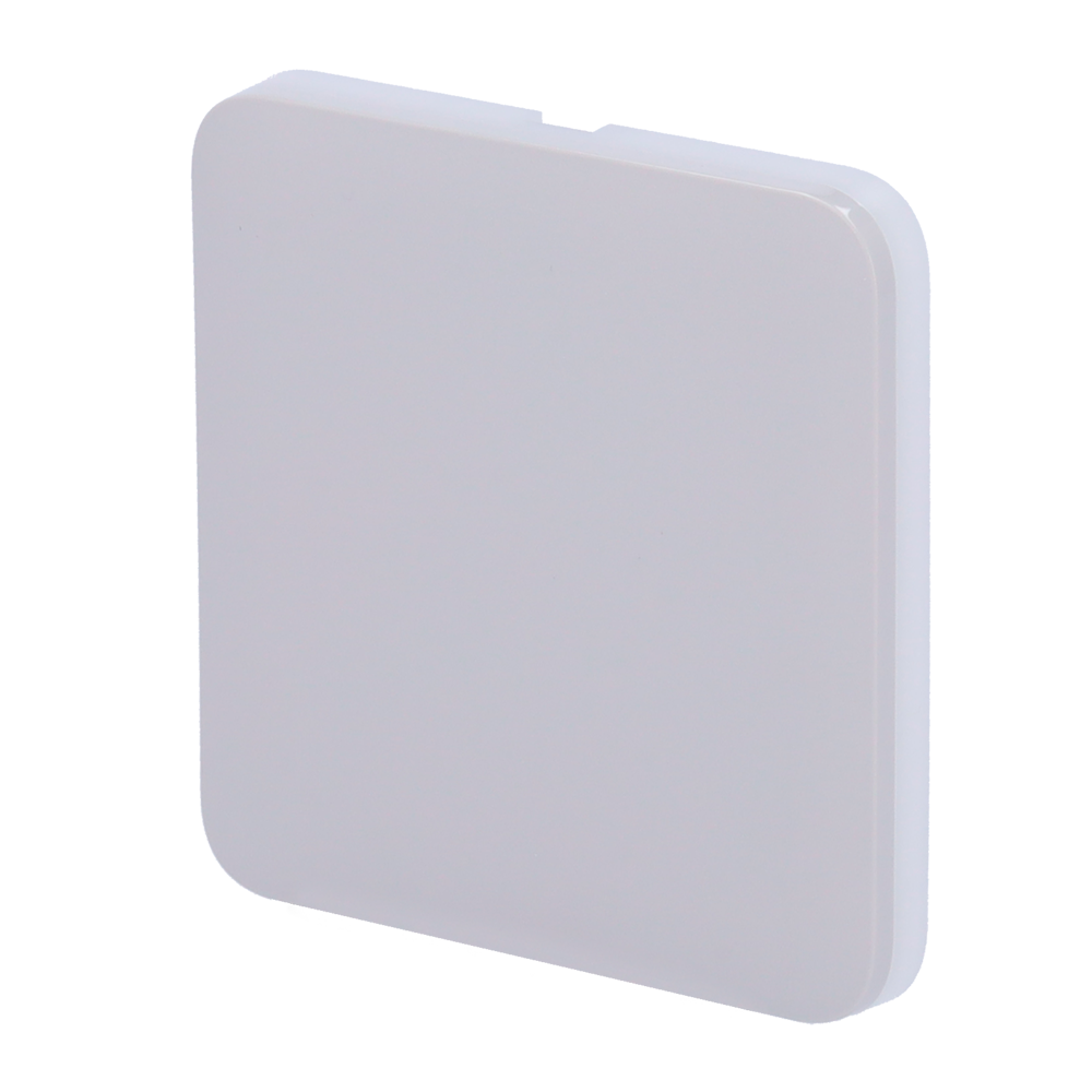 Panneau tactile pour un interrupteur d'éclairage - Compatible AJ-LIGHTCORE-1G / -2W - Rétro-éclairage LED - Clavier tactile sans contact - Couleur brouillard - Ajax - LightSwitch SoloButton