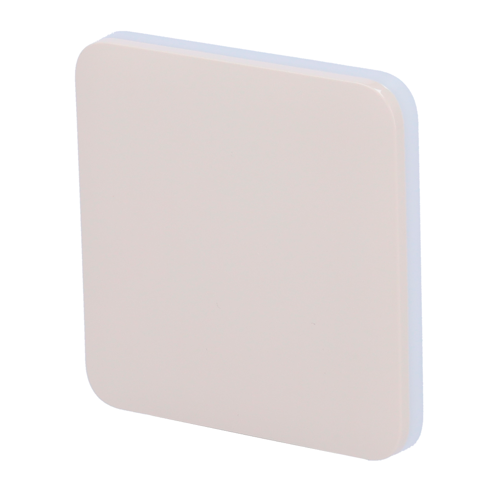 Panneau tactile pour un interrupteur d'éclairage - Compatible AJ-LIGHTCORE-1G / -2W - Rétro-éclairage LED - Clavier tactile sans contact - Couleur ivoire - Ajax - LightSwitch SoloButton