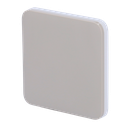 Panneau tactile pour un interrupteur d'éclairage - Compatible AJ-LIGHTCORE-1G / -2W - Rétro-éclairage LED - Clavier tactile sans contact - Couleur olive - Ajax - LightSwitch SoloButton