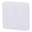 Panel táctil para interruptor de luz regulable - Compatible con AJ-LIGHTCORE-DIMMER - Retroiluminación LED - Panel táctil sin contacto - Color blanco - Ajax - LightSwitch SoloButton (Dimmer)