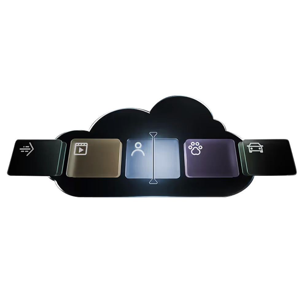 Abonnement mensuel à Ajax Cloud Storage  - Plan Premium 30 Jours - 1 Dispositif - 30 jours de stockage vidéo (1500 min) - Résolution 2K - 5 Photos GIF par notification - Compatible avec les caméras Ajax IndoorCam et DoorBell