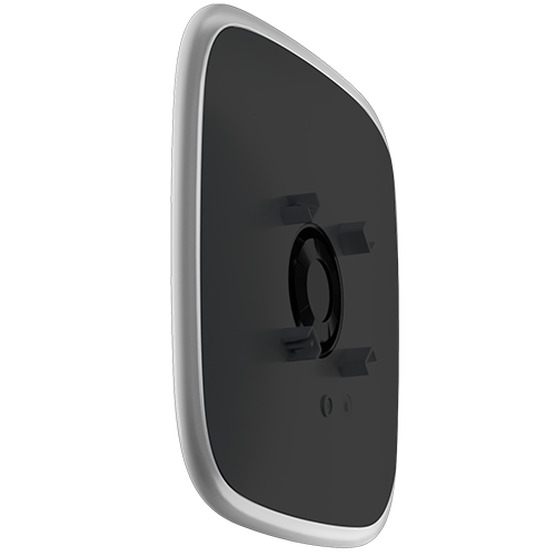 Sirène extérieure avec couvercle personnalisable - Sans fil 868 MHz Jeweller - Puissance sonore maximale 113 dB - Signalisation LED - Alimentation 12 VDC / 4 piles CR123A 3.0 V - Ne contient pas les couvercles 10XAJ-BRANDPLATES-B