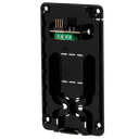 Prise en charge du clavier filaire - Compatible avec FIBRA-KEYPAD-B - Y compris les bornes de connexion - Installation facile - Plastique ABS - Couleur noir
