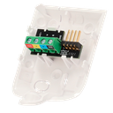 Support pour détecteurs de mouvement câblés - Compatible avec: FIBRA-MOTIONPROTECT-W,  - FIBRA-MOTIONPROTECTPLUS-W et FIBRA-COMBIPROTECT-W - Y compris les bornes de connexion - Plastique ABS - Couleur blanche