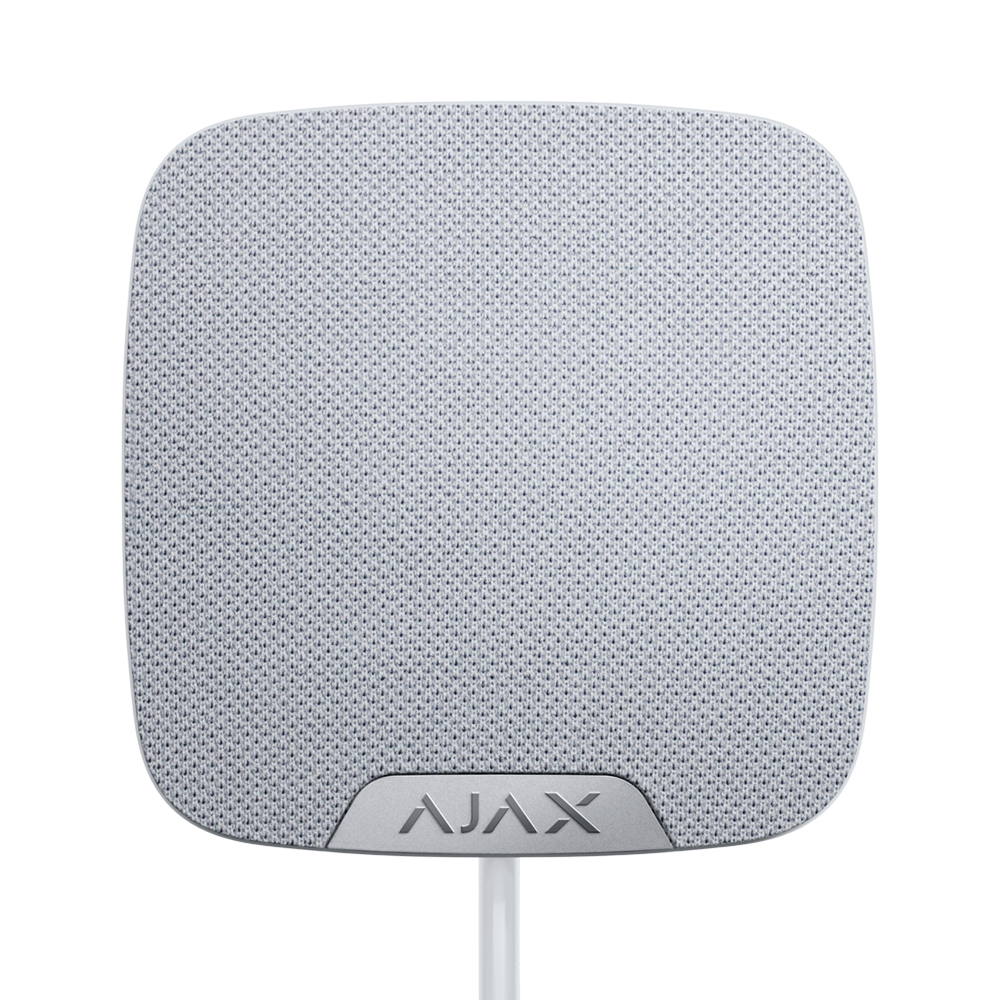 Sirène intérieure - Certifié NFA2P et grade 3 - Protocole Fibra - Certifié Grade 3 - Puissance sonore maximale 105 dB - Son réglable - Indicateur LED