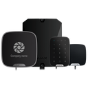 Kit d'alarme professionnelle - Certifié Grade 3 - Communication Ethernet et double SIM 4G - Protocoles Jeweller, Wings et Fibra - Inclus: panneau hybride, clavier, - sirène intérieure, sirène extérieure personnalisable