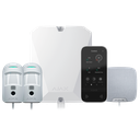 Kit d'alarme professionnelle - Certifié Grade 2 - Communication Ethernet et double SIM 4G - Protocoles Jeweller, Wings et Fibra - Inclus: panneau hybride, 2 PIRCAMs câblés, - Sirène intérieure et clavier à écran tactile