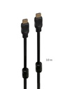 Câble HDMI 2.1. 8K@60Hz. 48 Gbps. CCS. 26 AWG. 10 m.
