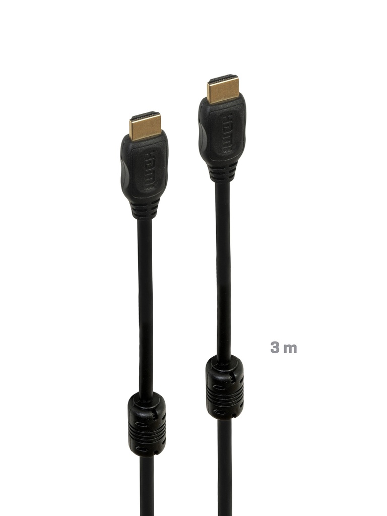 Câble HDMI 2.1. 8K@60Hz. 48 Gbps. Cu. 28 AWG. 3 m.