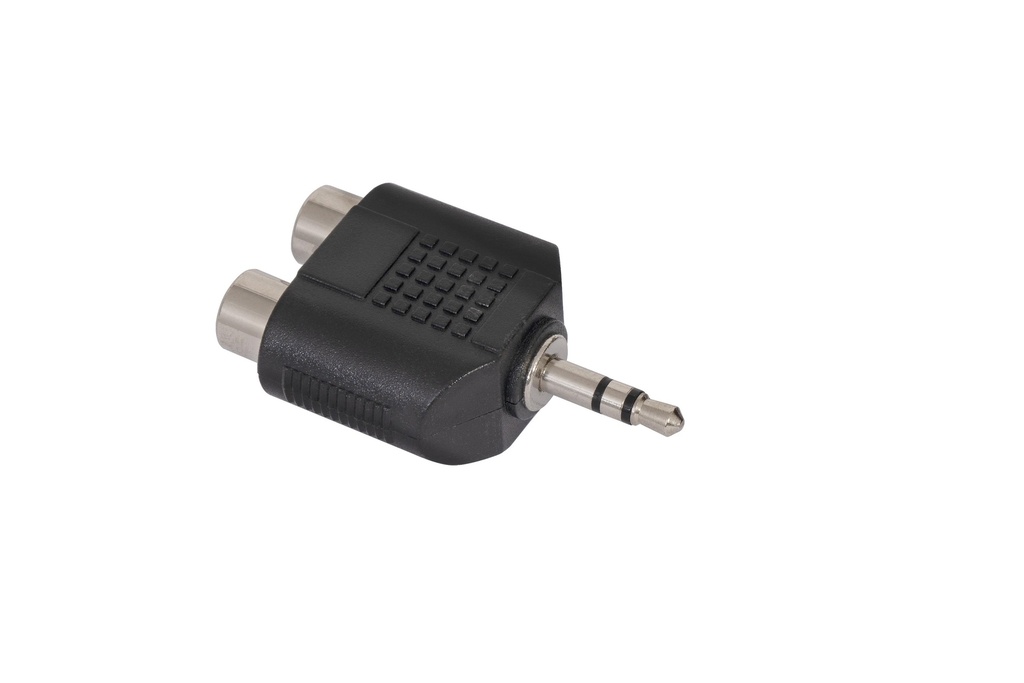 Adaptateur audio 2 RCA femelle à Jack 3'5 mm stéréo mâle