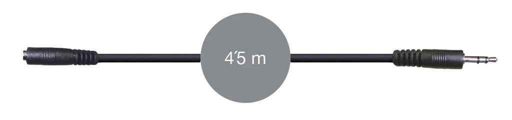 Câble signal d’audio Jack 3'5 mm stéréo femelle à Jack 3'5 mm stéréo mâle