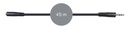 Câble signal d’audio Jack 3'5 mm stéréo femelle à Jack 3'5 mm stéréo mâle