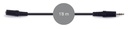 Câble signal d’audio Jack 3'5 mm stéréo femelle à Jack 3'5 mm stéréo mâle
