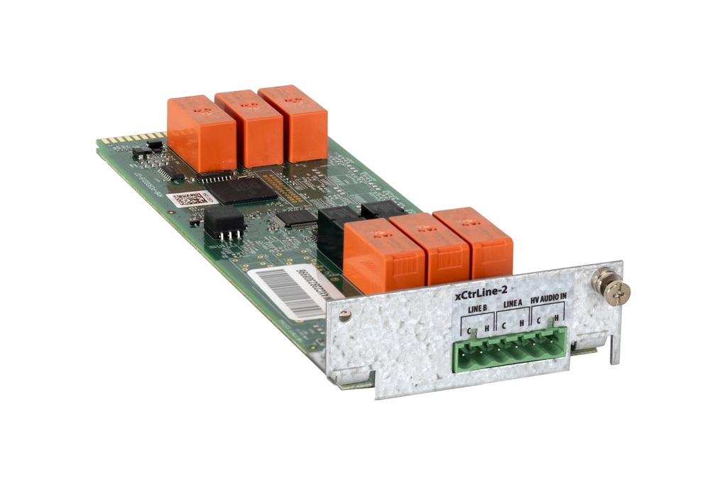 Carte de contrôle de 2 lignes de haut-parleurs