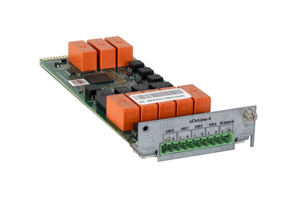 Carte de contrôle de 4 lignes de haut-parleurs